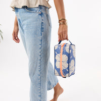 ALOHA COLLECTION DOPP KIT / SALINA TINY STRIPE / NAVY