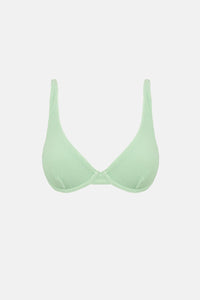 RHYTHM ISLA RIB UNDERWIRE TOP - ALOE