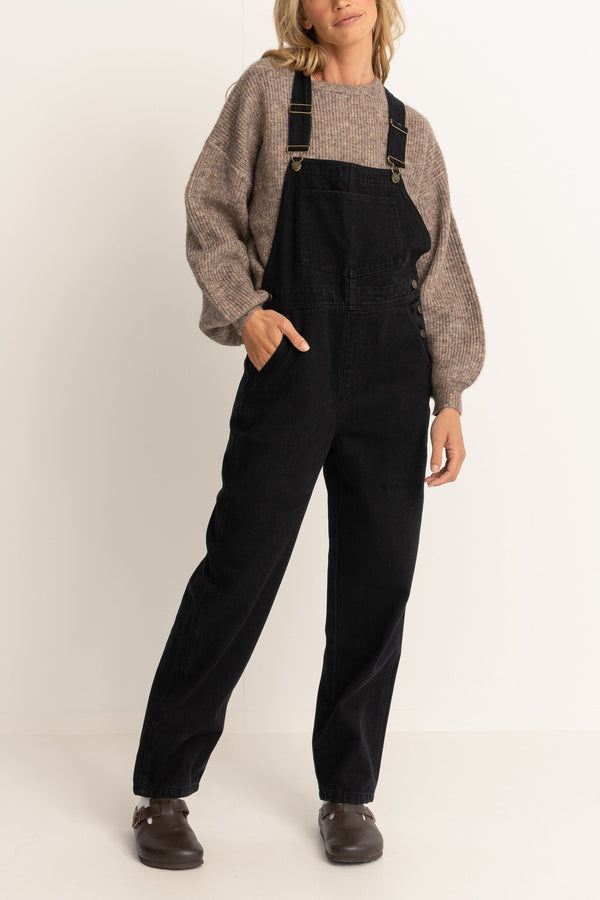 RHYTHM DAYBREAK OVERALLS | BLACK