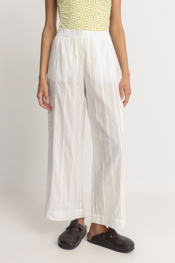 RHYTHM AMALFI CARGO PANT | WHITE