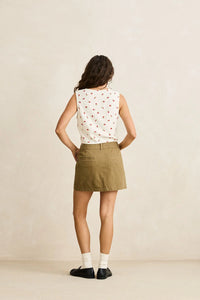 RHYTHM MILA FLORAL VEST - CREAM