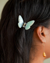 LAULIMA KOA BUTTERFLY HAIR CLIP - MINI