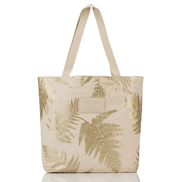 ALOHA COLLECTION REVERSIBLE TOTE / PALAPALAI / AMBER SANDSTONE