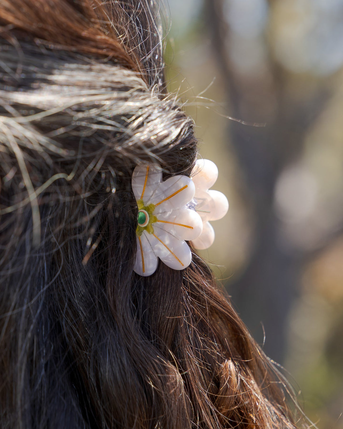 LAULIMA NAUPAKA HAIR CLIP - MINI