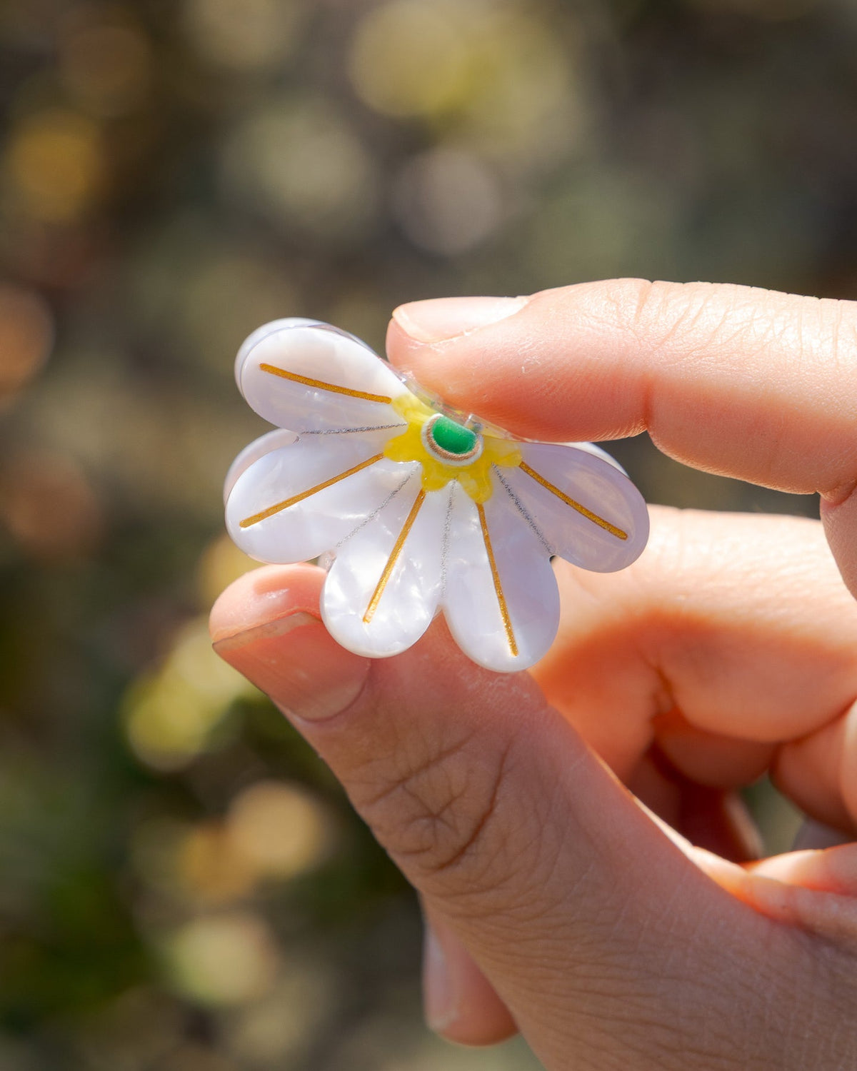 LAULIMA NAUPAKA HAIR CLIP - MINI