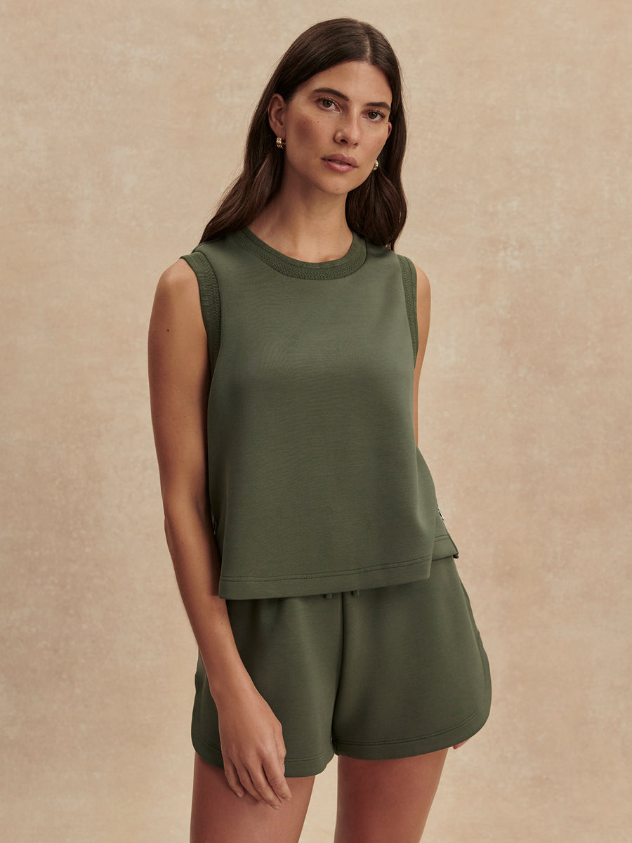 VARLEY SHEA CROP TANK - THYME