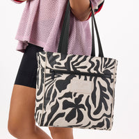 ALOHA COLLECTION GO-TO TOTE / FLOAT / BLACK SANDSTONE