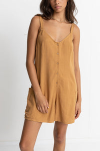 RHYTHM WEEKENDER PLAYSUIT - TAN