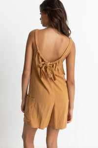 RHYTHM WEEKENDER PLAYSUIT - TAN
