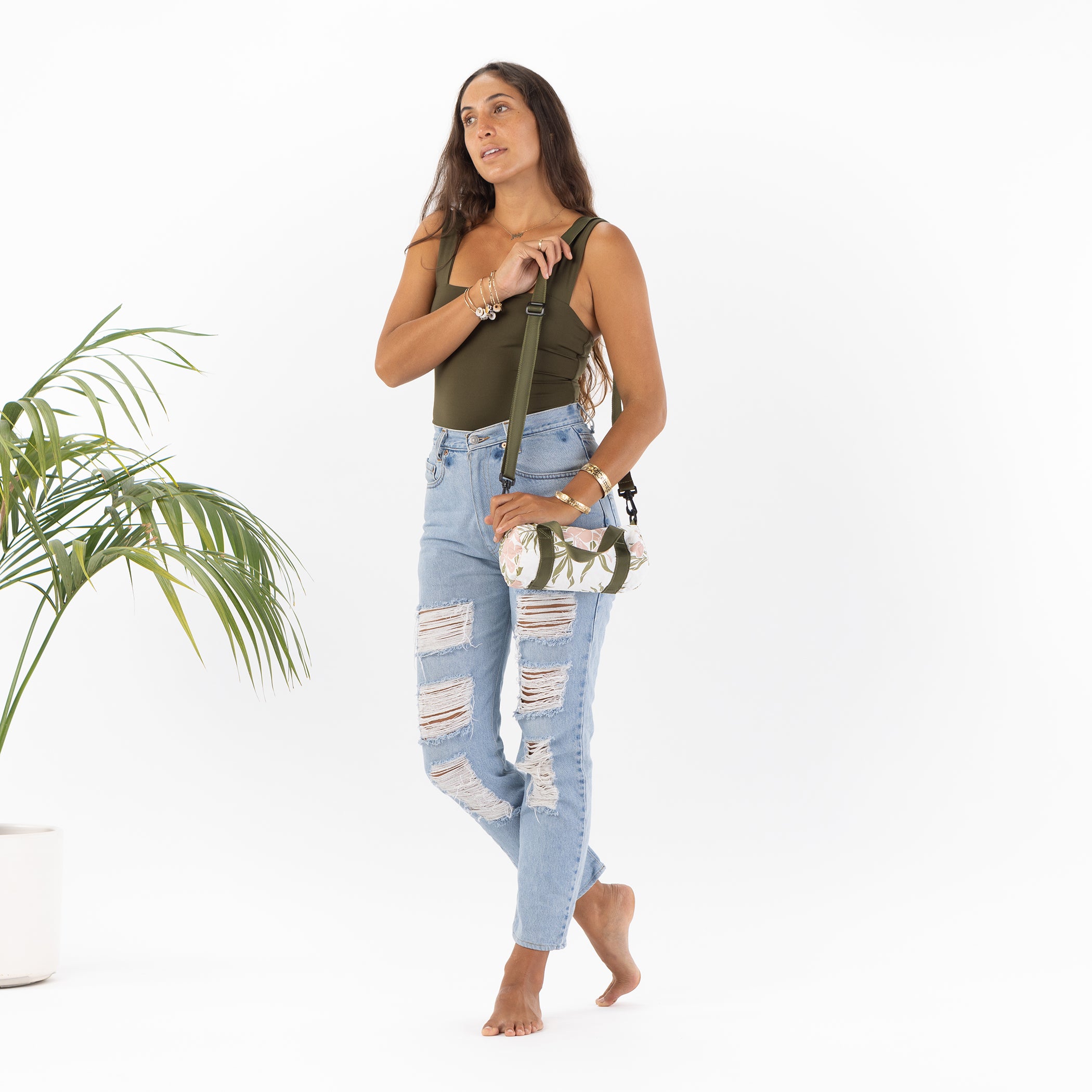 ALOHA COLLECTION MINI MINI DUFFLE GINGER / DREAM / MAKAWAO – Work
