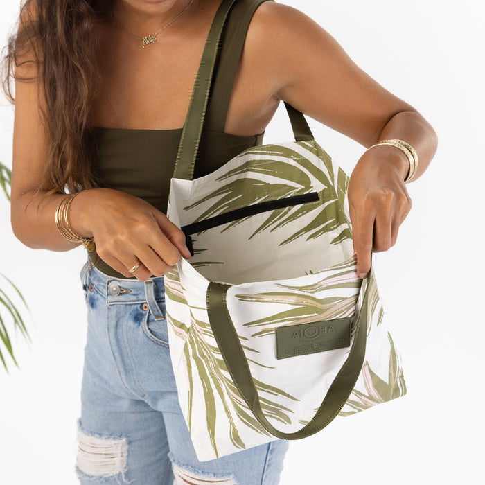 ALOHA COLLECTION REVERSIBLE TOTE SWAY / MAKAWAO