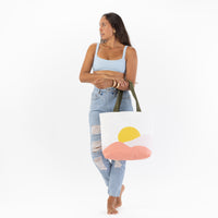 ALOHA COLLECTION REVERSIBLE TOTE / SUNRISE / STARBURST