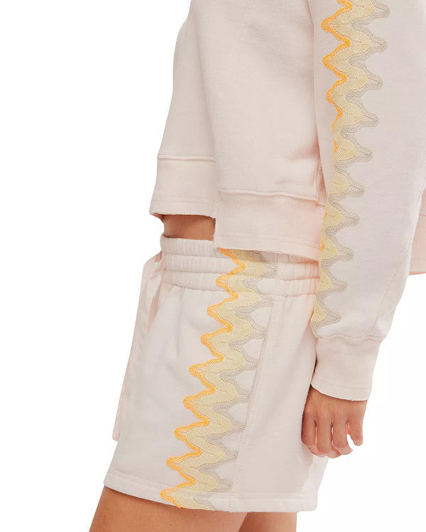 FREE PEOPLE FEELING WAVY SHORT / BEACHED CLAY COMBO 9141