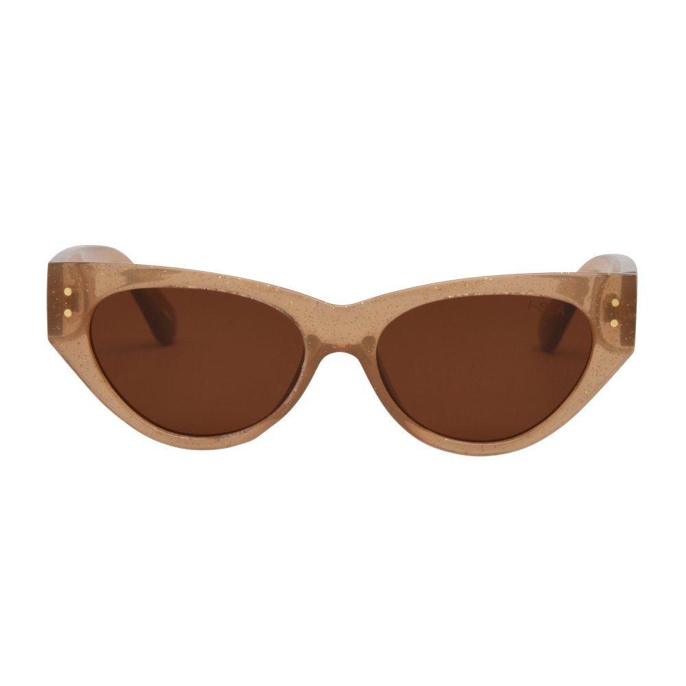 I-SEA CARLY -TAUPE GLITTER/BROWN