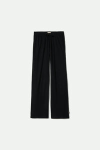 BRIXTON POINTELLE LOUNGE PANTS - BLACK