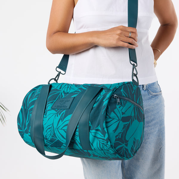 ALOHA COLLECTION SPORTY DUFFLE / HAUNANI / DARK TEAL – Work It Out