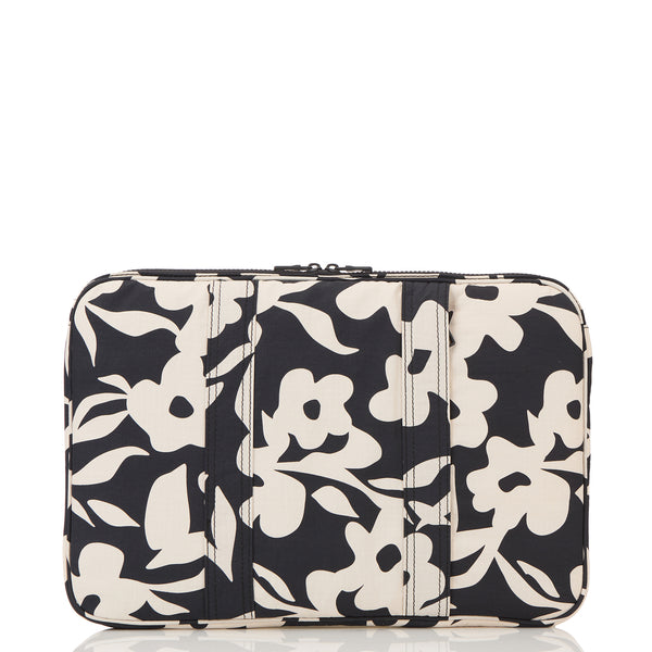 ALOHA COLLECTION LAPTOP CASE / FALL FLOWERS / BLACK/SANDSTONE