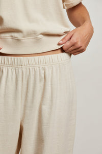 PERFECT WHITE TEE ADELE SUPIMA COTTON PANTS - SUGAR