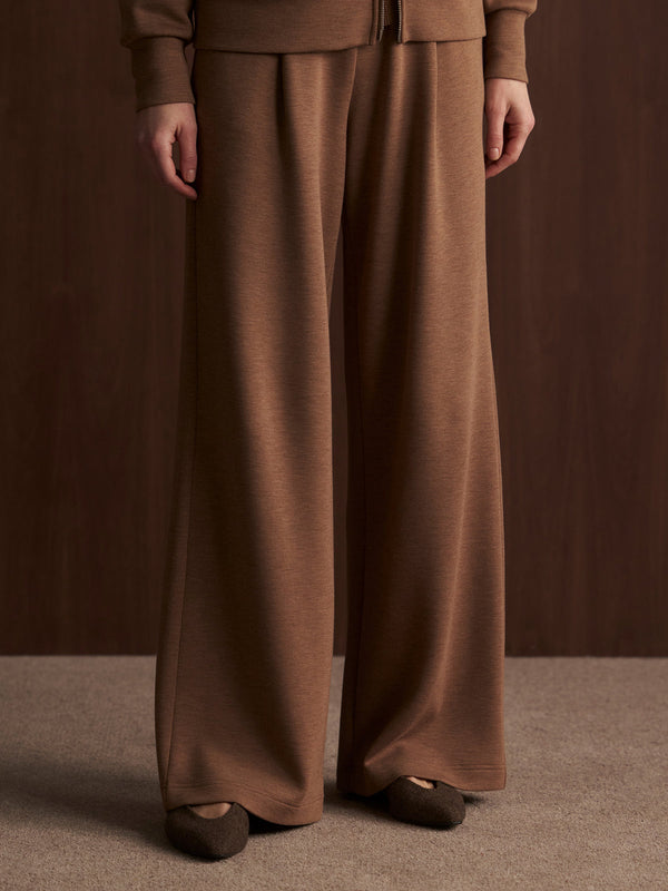 VARLEY THE EXTRA WIDE LEG PANT 29.5" - GOLDEN BRONZE MARL