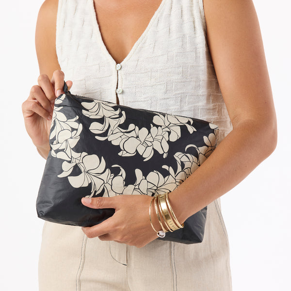 ALOHA COLLECTION MID / PLUMERIA / SANDSTONE BLACK