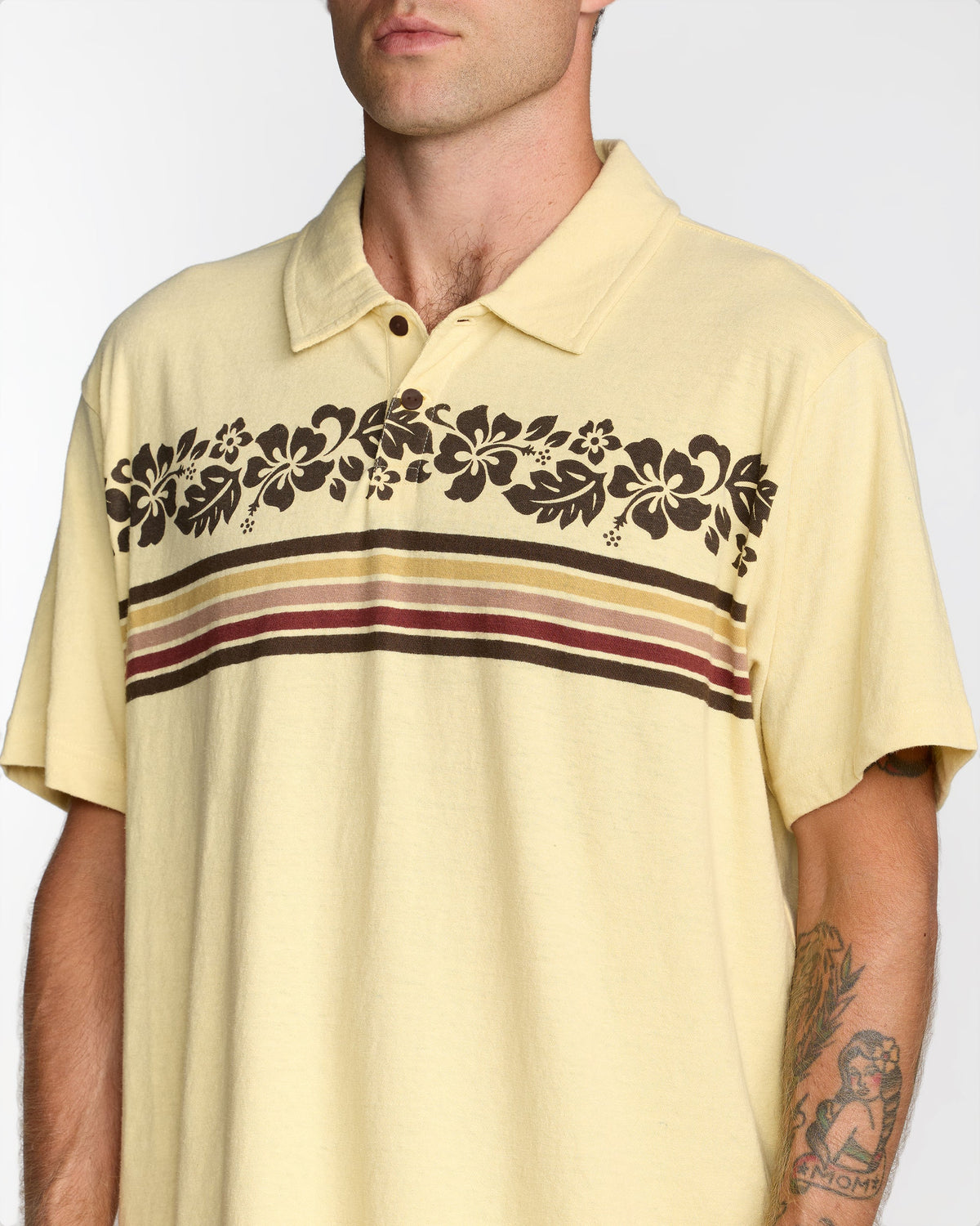 RVCA CUTBACK POLO - BTE