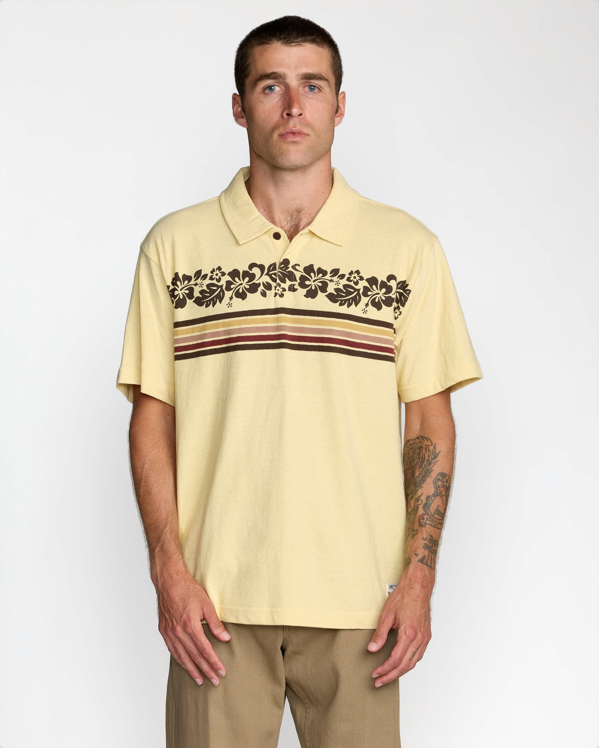 RVCA CUTBACK POLO - BTE