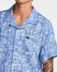 RVCA ALVAREZ ALOHA SHORT SLEEVE - LBL
