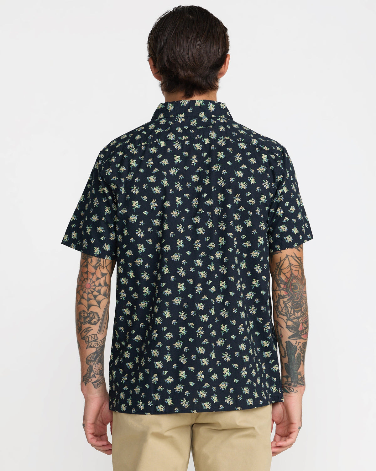 RVCA BREEZY SHORT SLEEVE SHIRT - CER