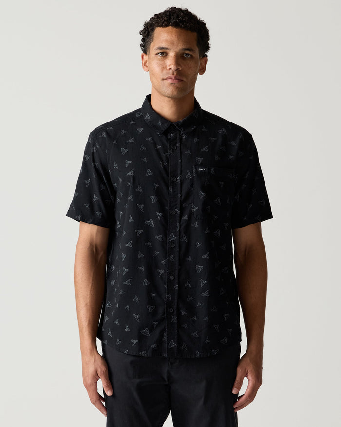 RVCA BEN HORTON TEETH SHORT SLEEVE - RVB