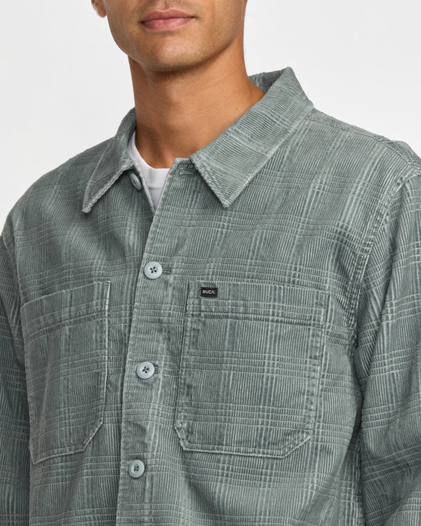 RVCA ADAMS OVERSHIRT JACKET - LED
