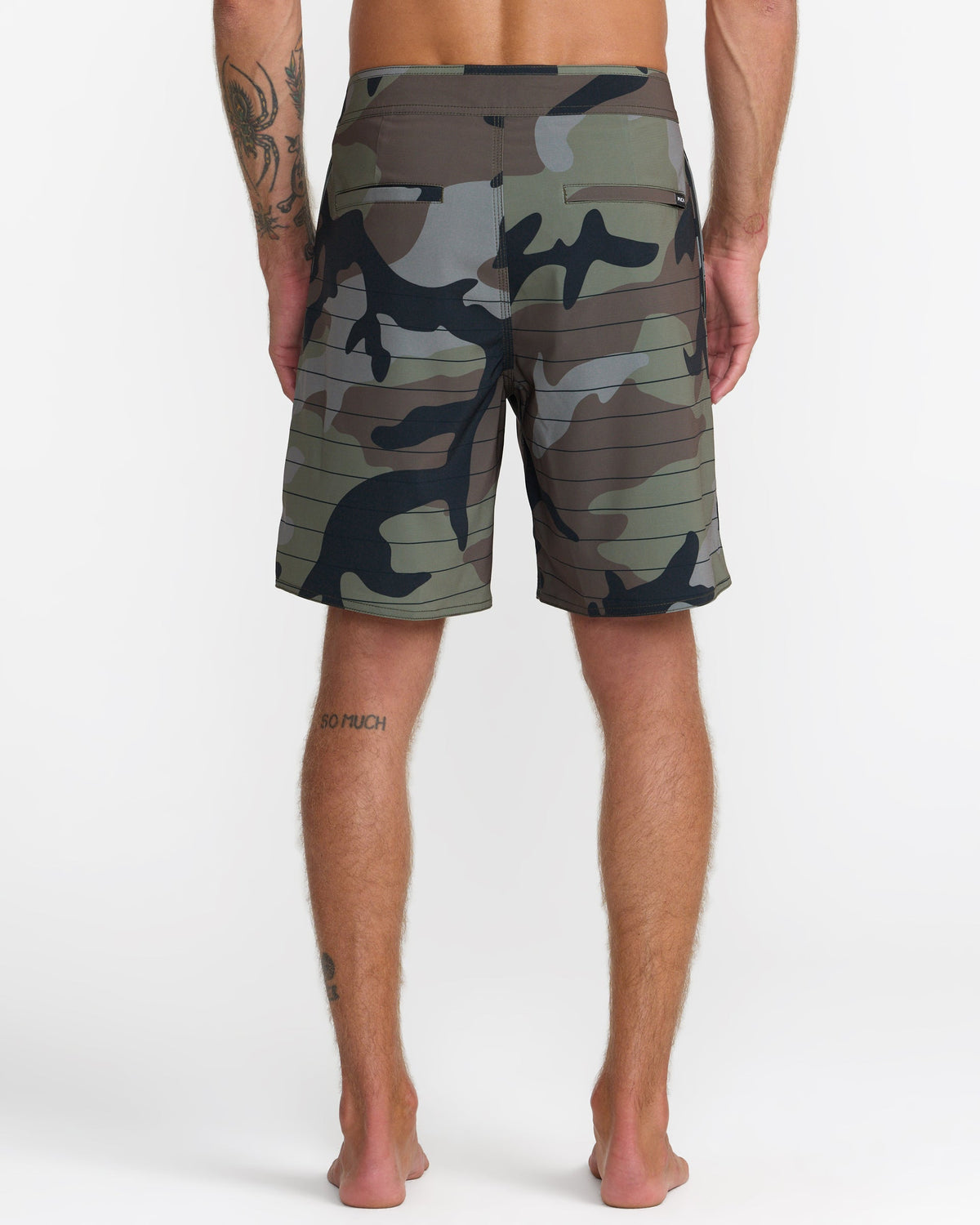 RVCA STEADY STRIPE TRUNK - CAM