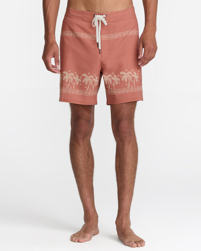 RVCA EXOTICA 17" BOARDSHORTS - BNR