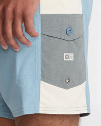 RVCA MENS LAST DAYS 17" TRUNKS - LED