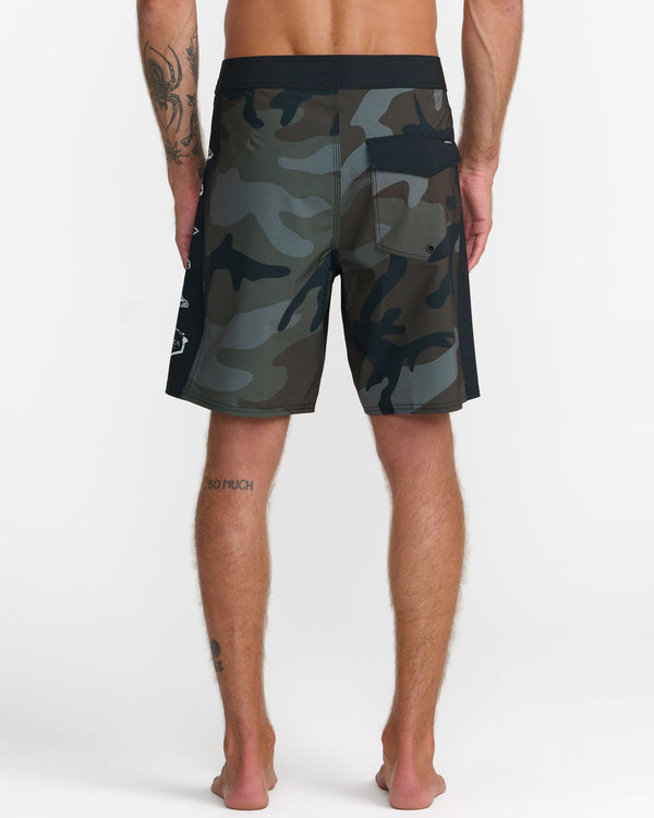 RVCA APEX 2 BOARDSHORTS - CAM
