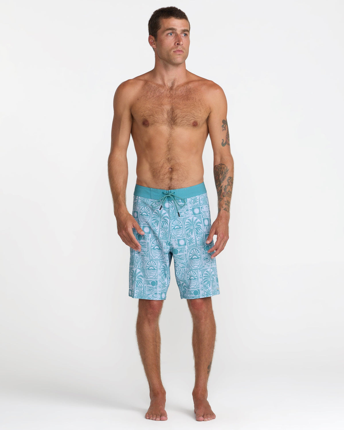 RVCA VA TRUNK PRINT - TUR