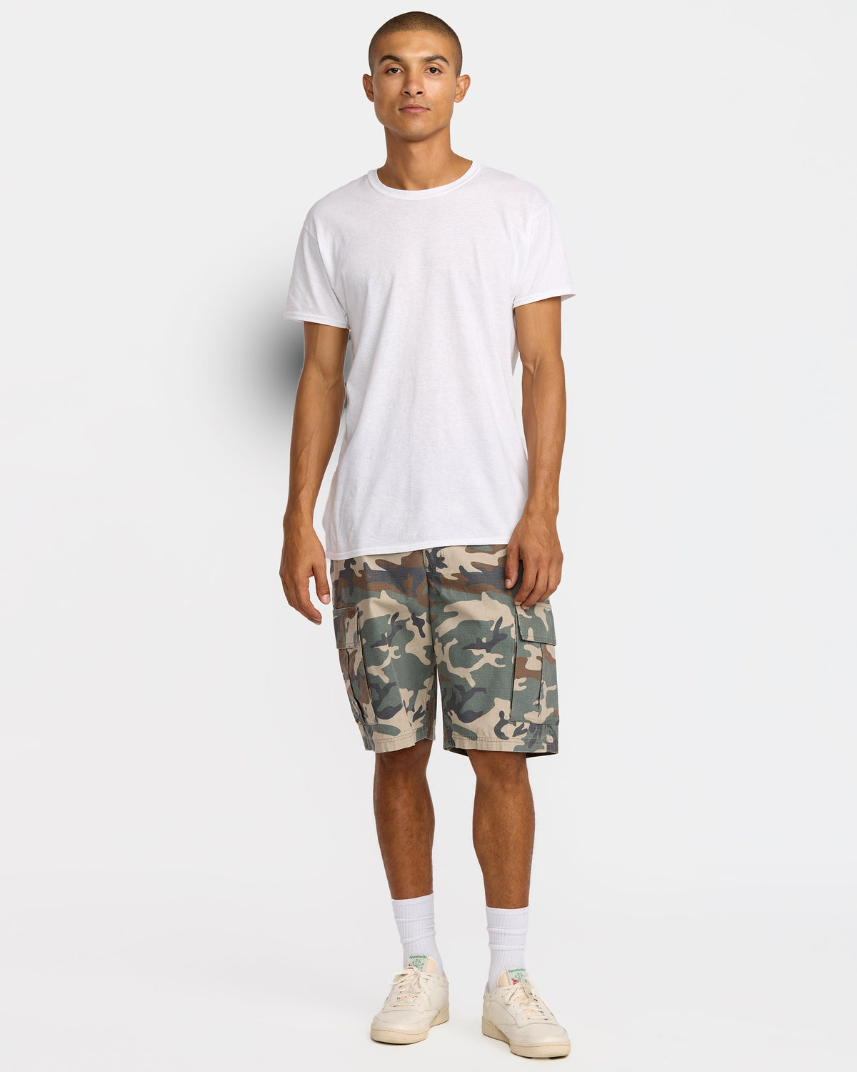 RVCA DAYSHIFT CARGO SHORTS-  VWD