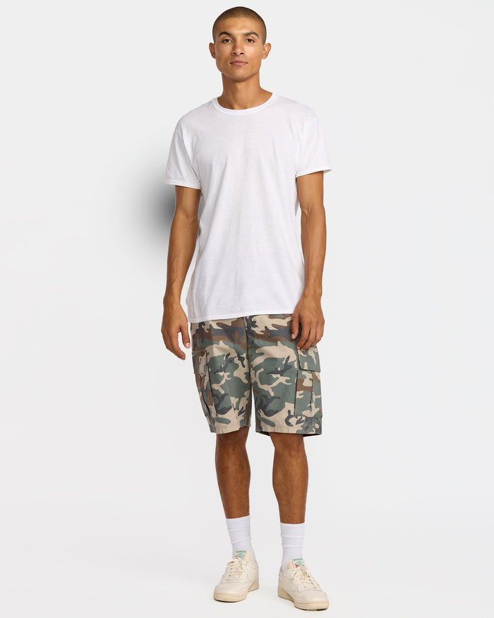 RVCA DAYSHIFT CARGO SHORTS-  VWD
