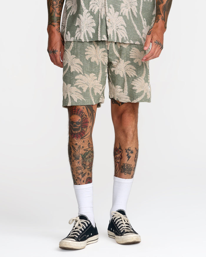 RVCA PALMS DOWN EXOTICA TRUNK  17" - GNB0