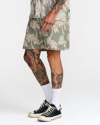 RVCA PALMS DOWN EXOTICA TRUNK  17" - GNB0