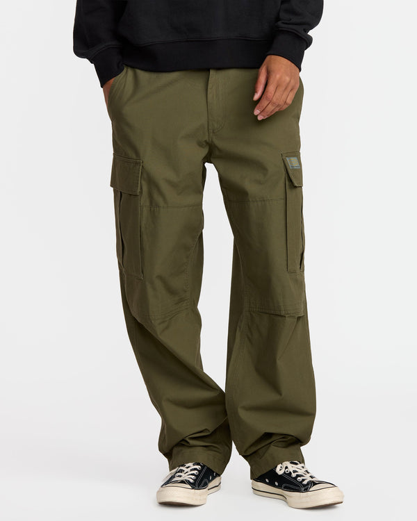 RVCA DAYSHIFT CARGO PANTS - FAT