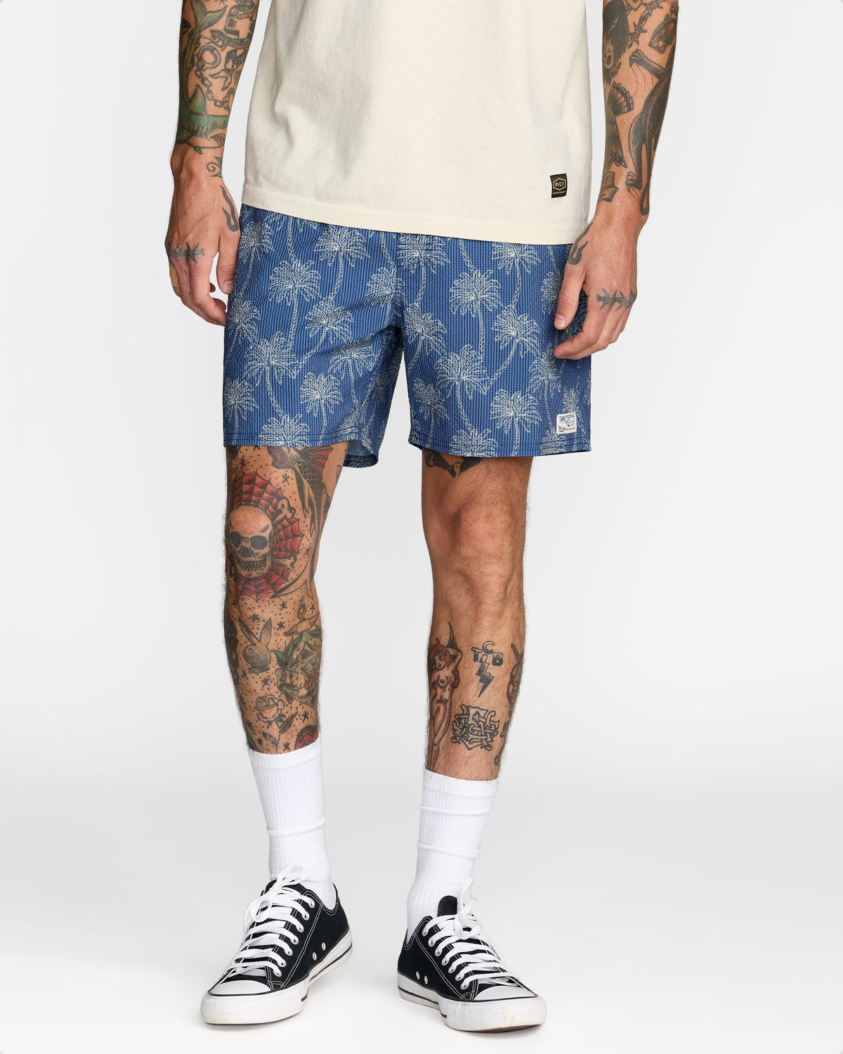 RVCA EXOTICA ELASTIC 2 16" SWIM TRUNK - DDN