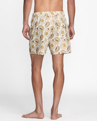 RVCA EXOTICA ELASTIC 2 16" SWIM TRUNK - NAT