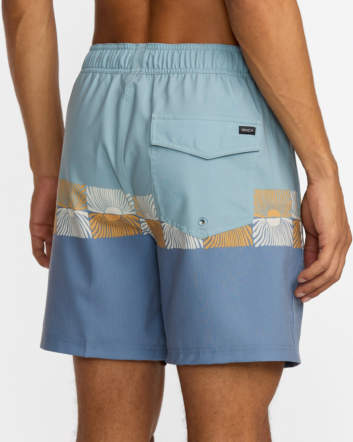 RVCA HAWAII SUNSET ELASTIC TRUNK 17" - DDN