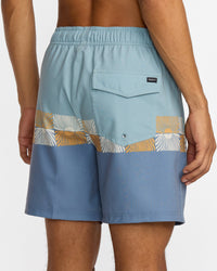 RVCA HAWAII SUNSET ELASTIC TRUNK 17" - DDN