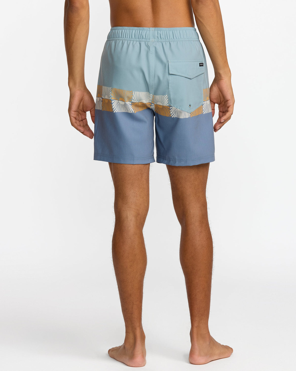 RVCA HAWAII SUNSET ELASTIC TRUNK 17" - DDN