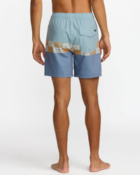 RVCA HAWAII SUNSET ELASTIC TRUNK 17" - DDN