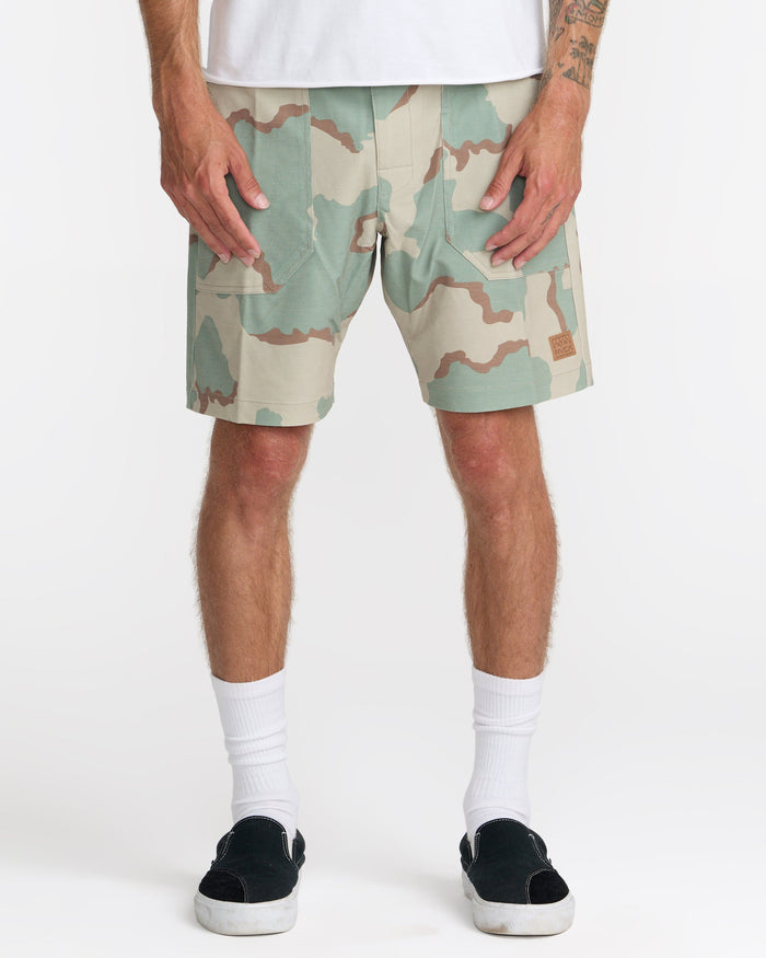 RVCA BROPHY HYRBID 18" SHORTS - KHC