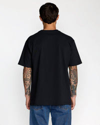 RVCA RATNEST SHORT SLEEVE TEE - BLK