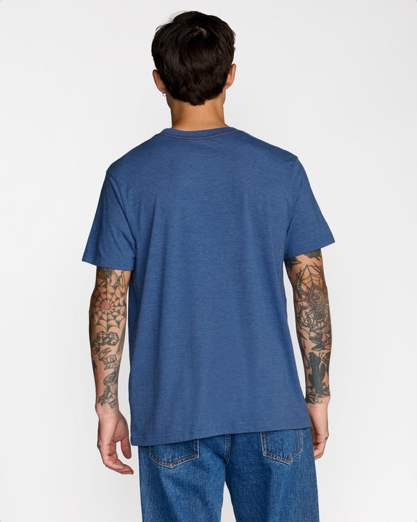RVCA MADE IN PARADISE SHORT SLEEVE TEE - IND
