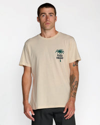 RVCA RESORT INC. SHORT SLEEVE TEE - KHA